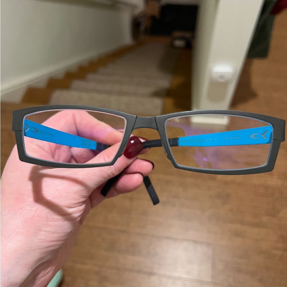Blackfin Blue and Gray Eyewear EUC BF448 Shetland
